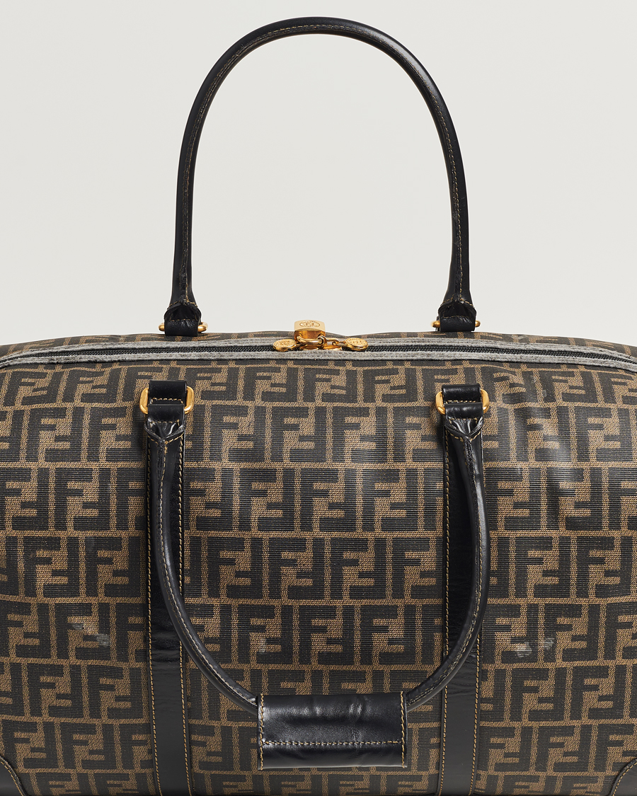 Herr | Fendi Pre-Owned Boston Duffle Bag Zucca Pattern | Fendi Pre-Owned | Boston Duffle Bag Zucca Pattern