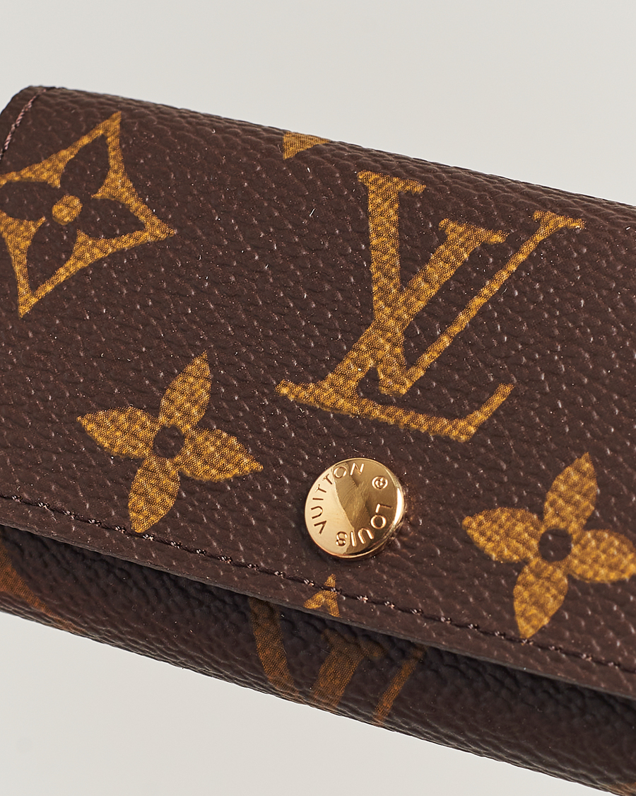 Herr | Louis Vuitton Pre-Owned 4 Key Holder Monogram | Louis Vuitton Pre-Owned | 4 Key Holder Monogram
