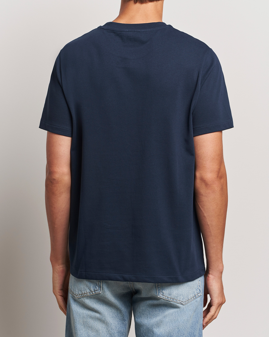 Herr | T-Shirts | A.P.C. | Rue Madame T-Shirt Dark Navy/Ecru