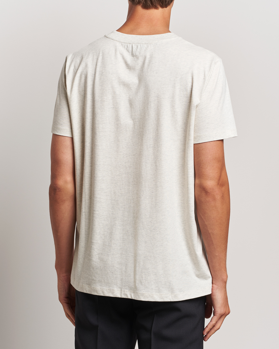 Herr | T-Shirts | A.P.C. | Item T-Shirt Ecru Chine
