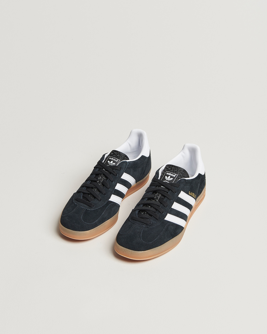 Herr | Sneakers | adidas Originals | Gazelle Indoor Sneaker Black/White