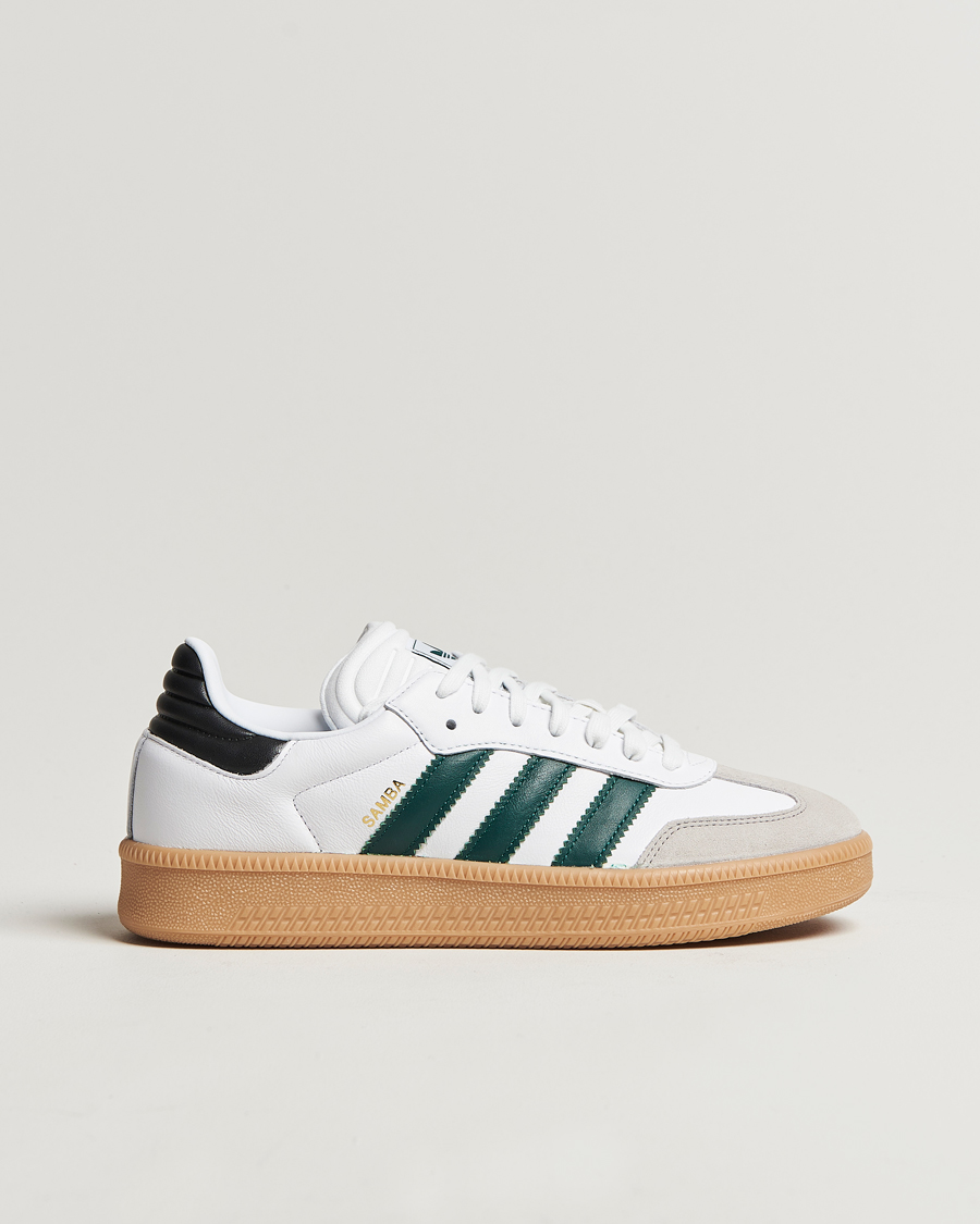Herr | adidas Originals Samba XLG Sneaker White/Green | adidas Originals | Samba XLG Sneaker White/Green