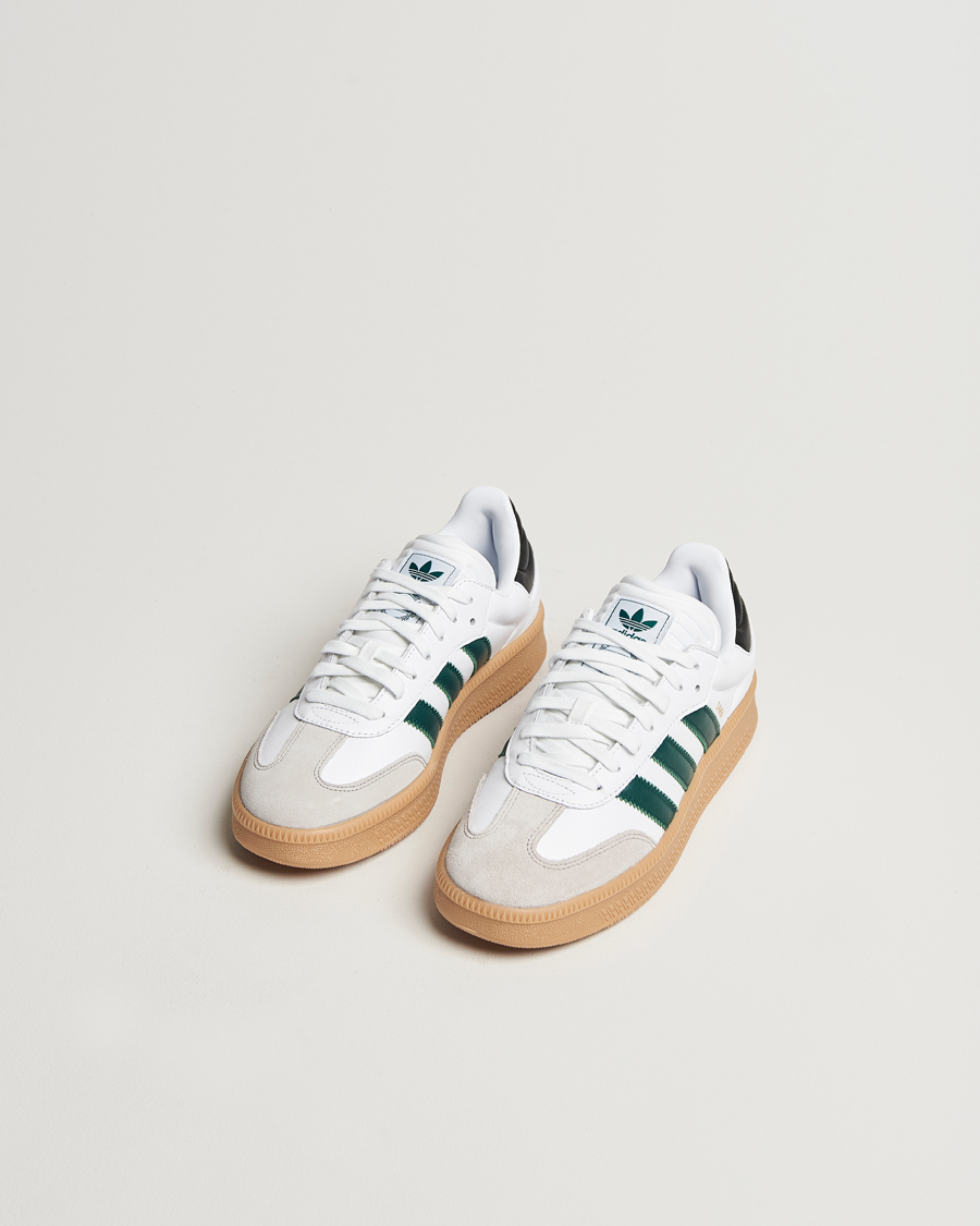 Herr | adidas Originals Samba XLG Sneaker White/Green | adidas Originals | Samba XLG Sneaker White/Green