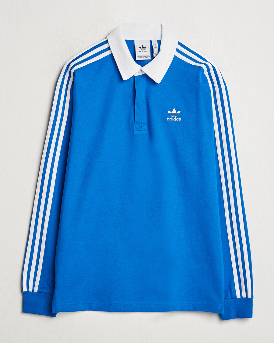 Herr | Tröjor | adidas Originals | Rugby Polo Blue