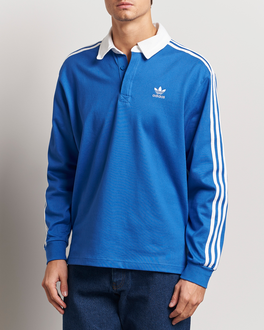 Herr | Tröjor | adidas Originals | Rugby Polo Blue