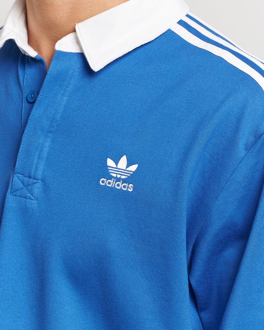 Herr | Tröjor | adidas Originals | Rugby Polo Blue