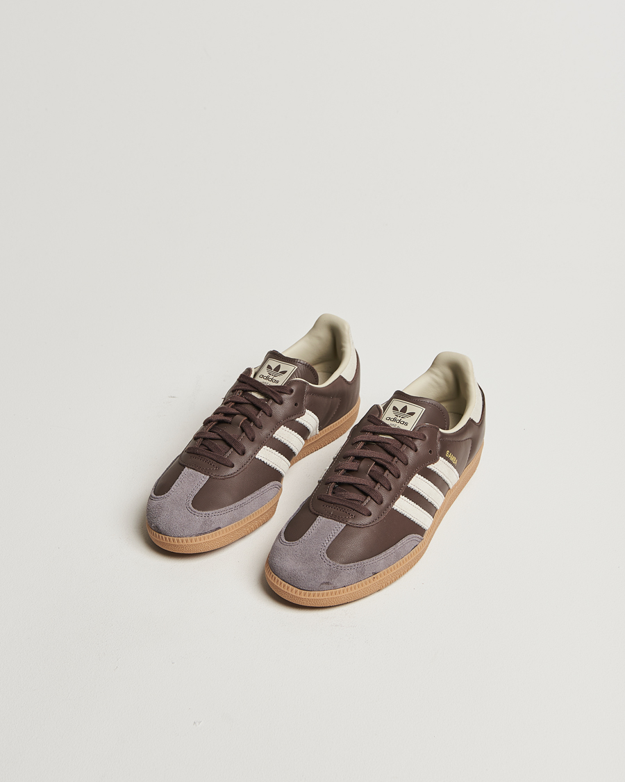 Herr | Sneakers | adidas Originals | Samba OG Sneaker Dark Brown/Beige