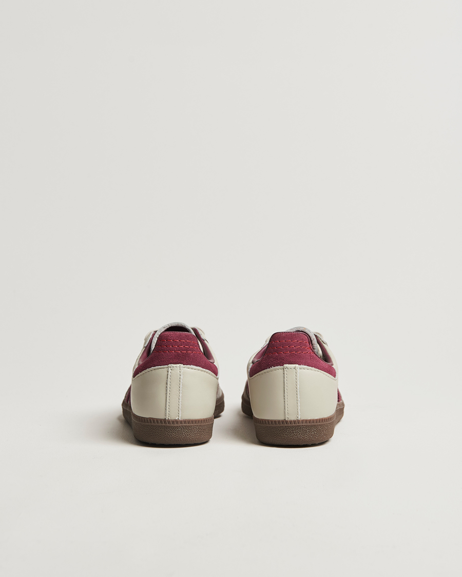 Herr | adidas Originals Samba Original Sneaker Beige/Wine | adidas Originals | Samba Original Sneaker Beige/Wine