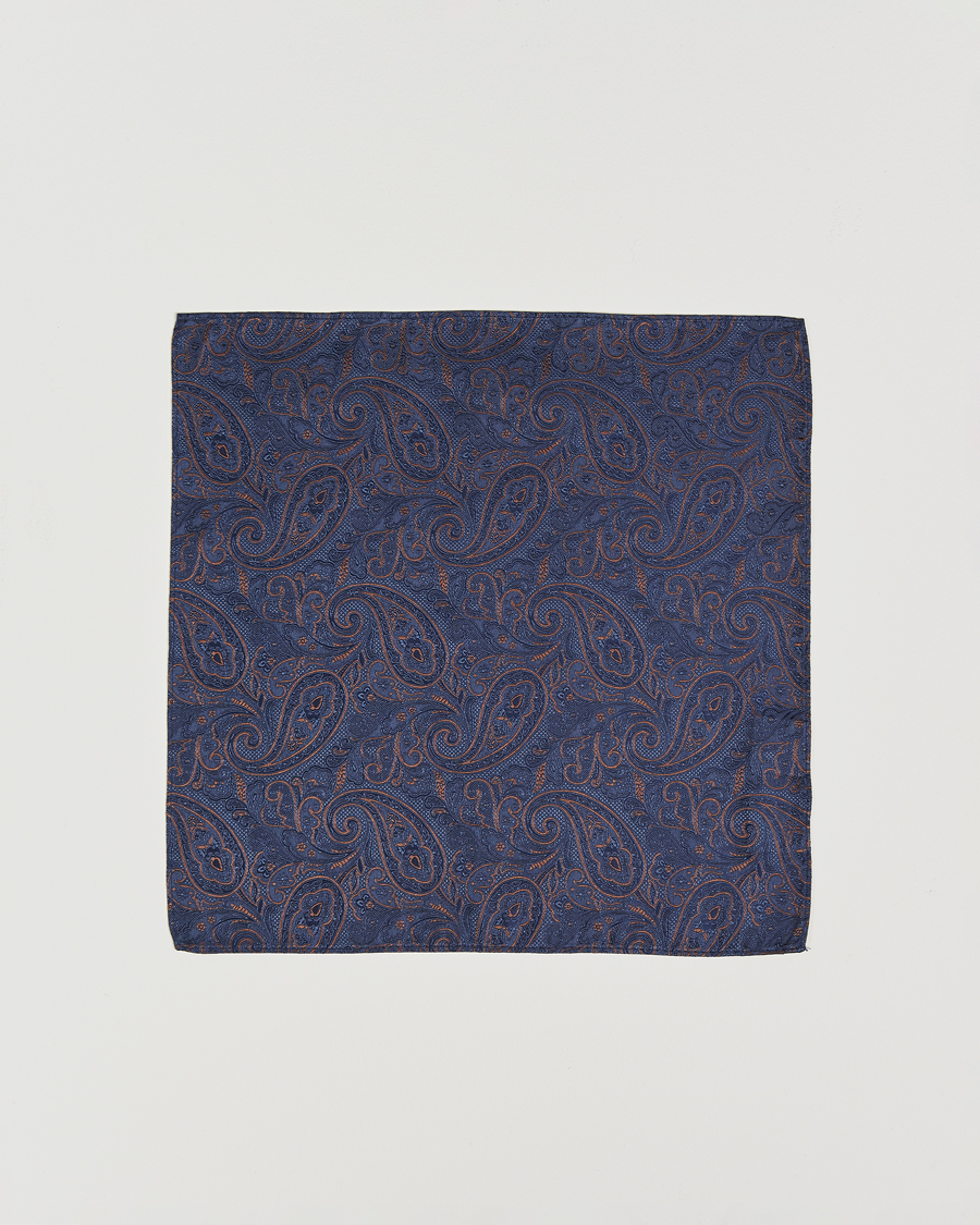 Herr | Amanda Christensen Box Set Silk 8 cm Tie And Pocket Square Navy | Amanda Christensen | Box Set Silk 8 cm Tie And Pocket Square Navy