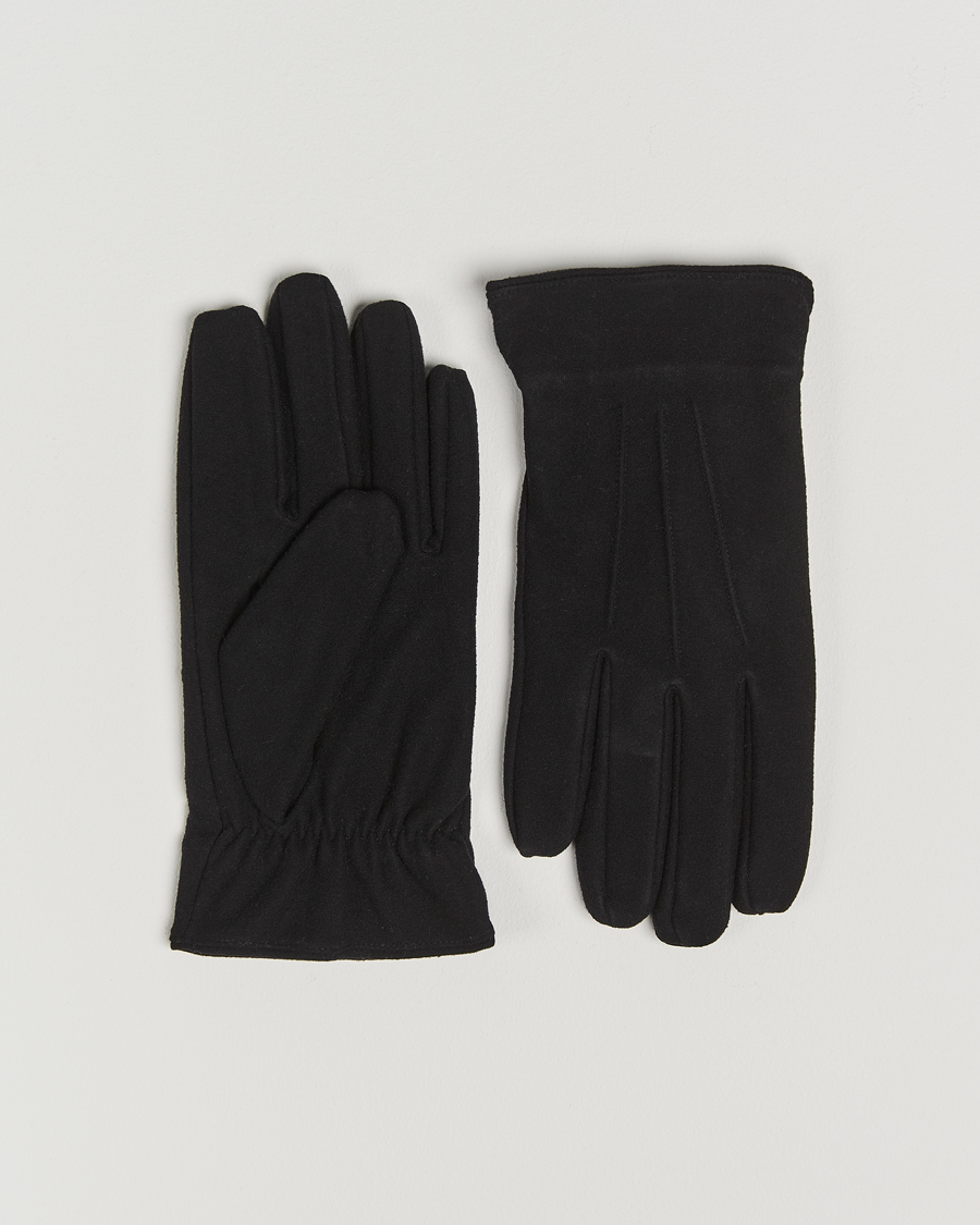 Herr | Handskar | Amanda Christensen | Lined Wool Gloves Black