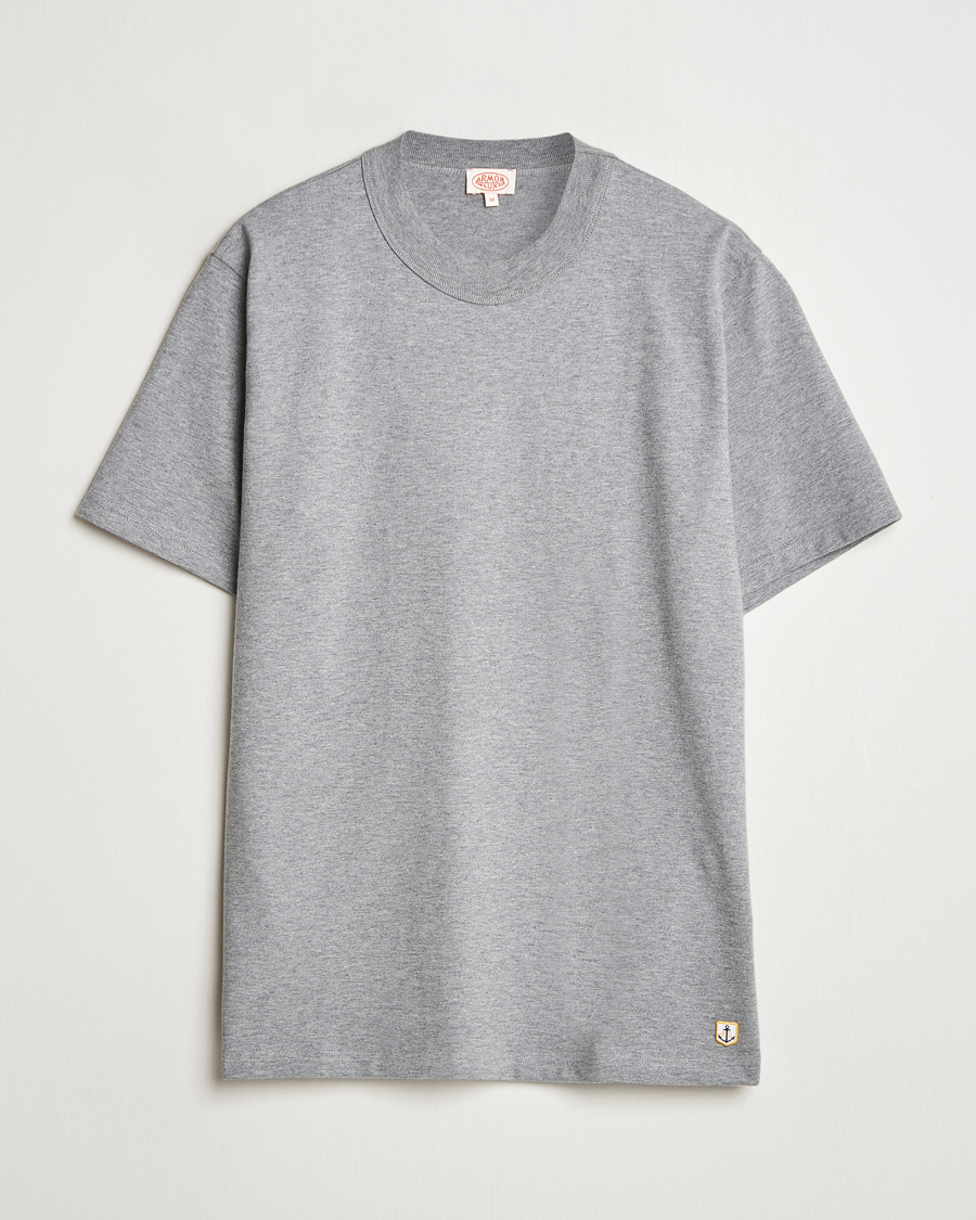 Herr | T-Shirts | Armor-lux | Héritage Callac T-Shirt Misty Grey