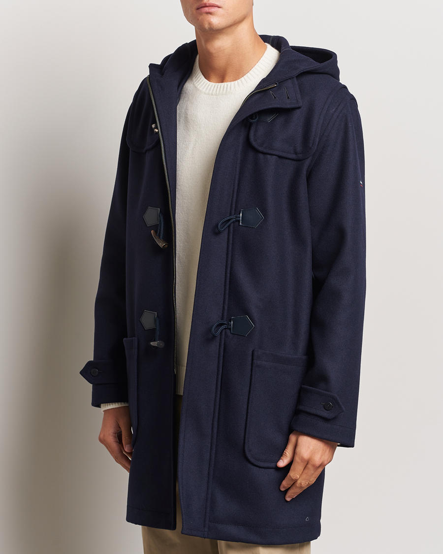 Herr | Jackor | Armor-lux | Quimper Duffle Coat Navy