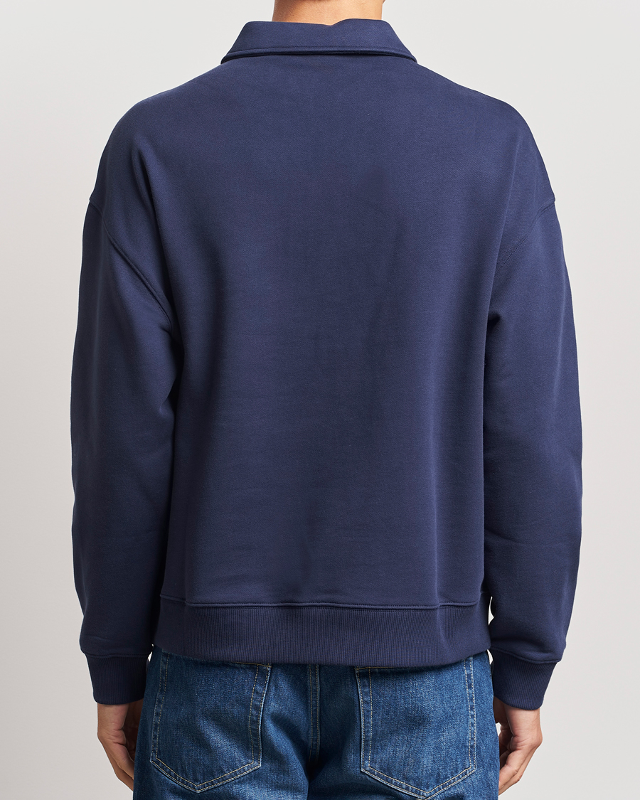 Herr | Tröjor | Axel Arigato | Remi Half Zip Sweater Navy
