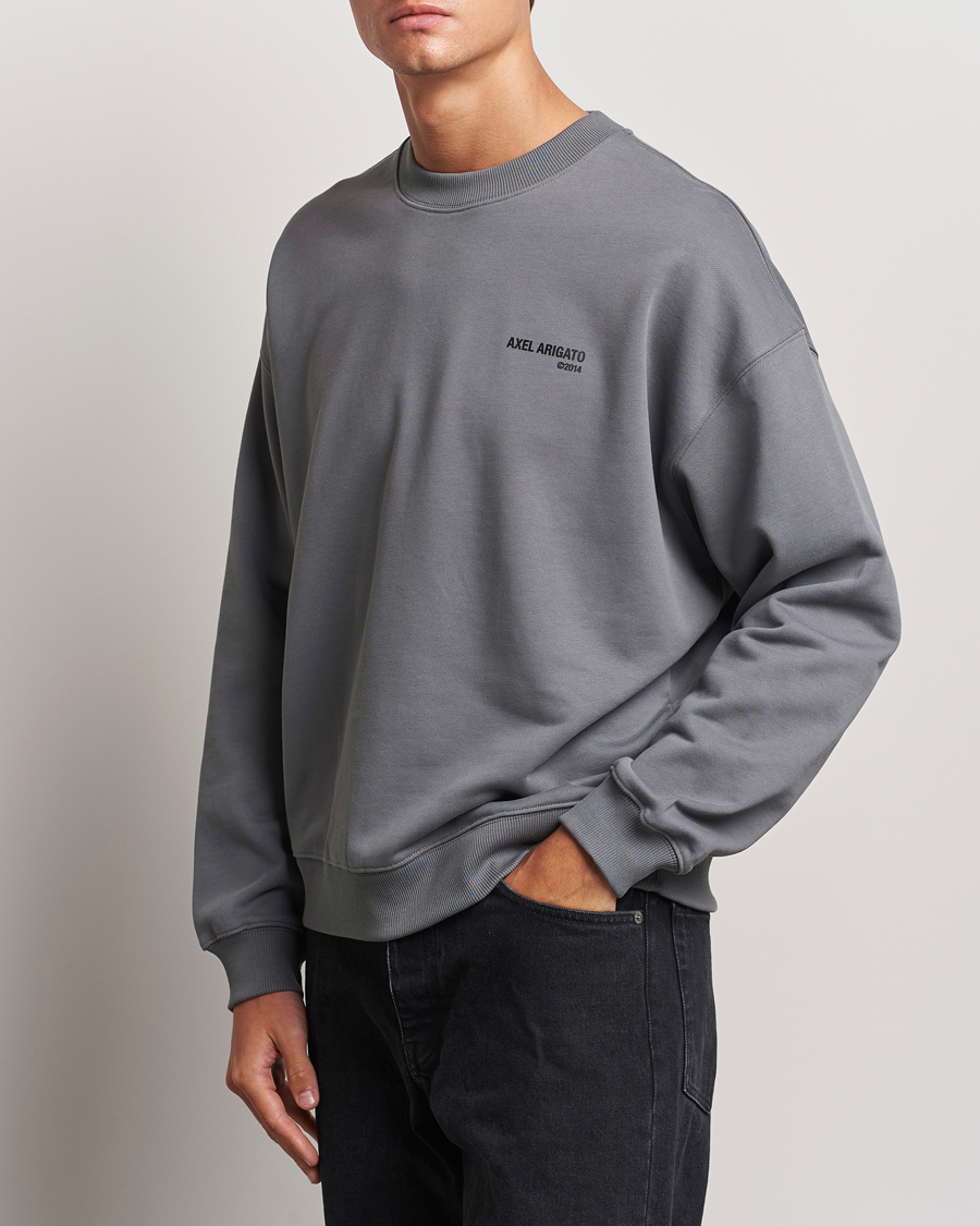 Herr | Tröjor | Axel Arigato | Spade Sweatshirt Washed Steel