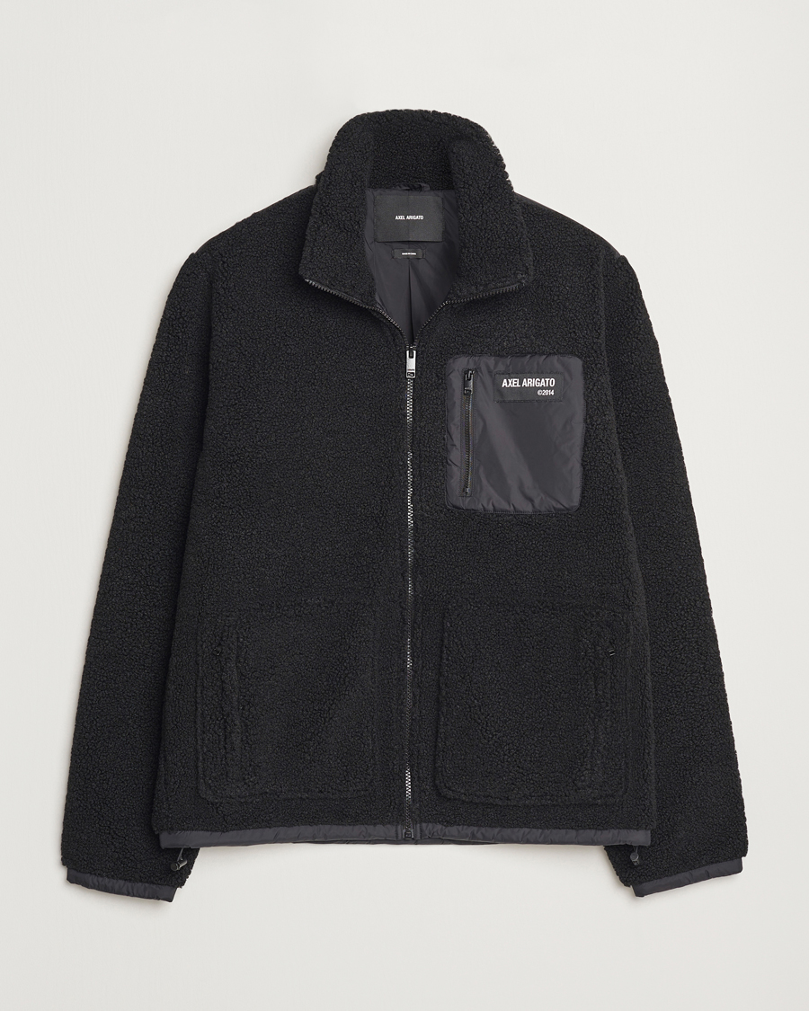 Herr | Tröjor | Axel Arigato | Billie Fleece Jacket Black