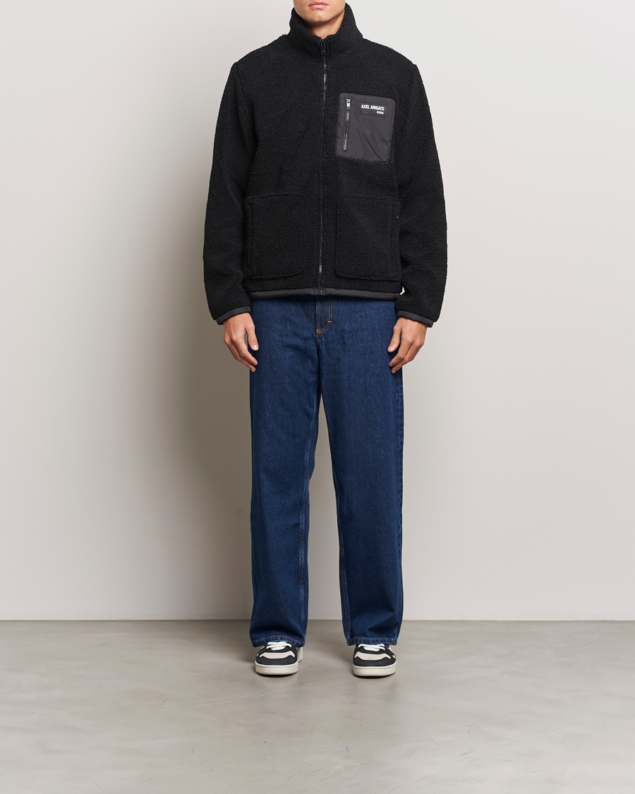 Herr | Tröjor | Axel Arigato | Billie Fleece Jacket Black