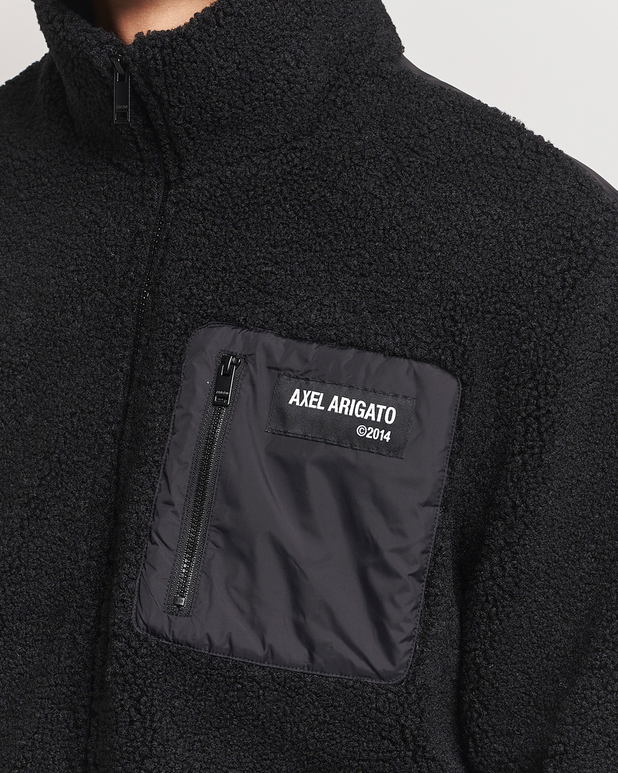 Herr | Tröjor | Axel Arigato | Billie Fleece Jacket Black