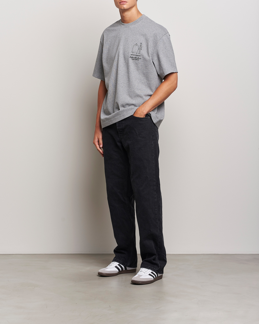 Herr | T-Shirts | Axel Arigato | Resort T-Shirt Grey Melange
