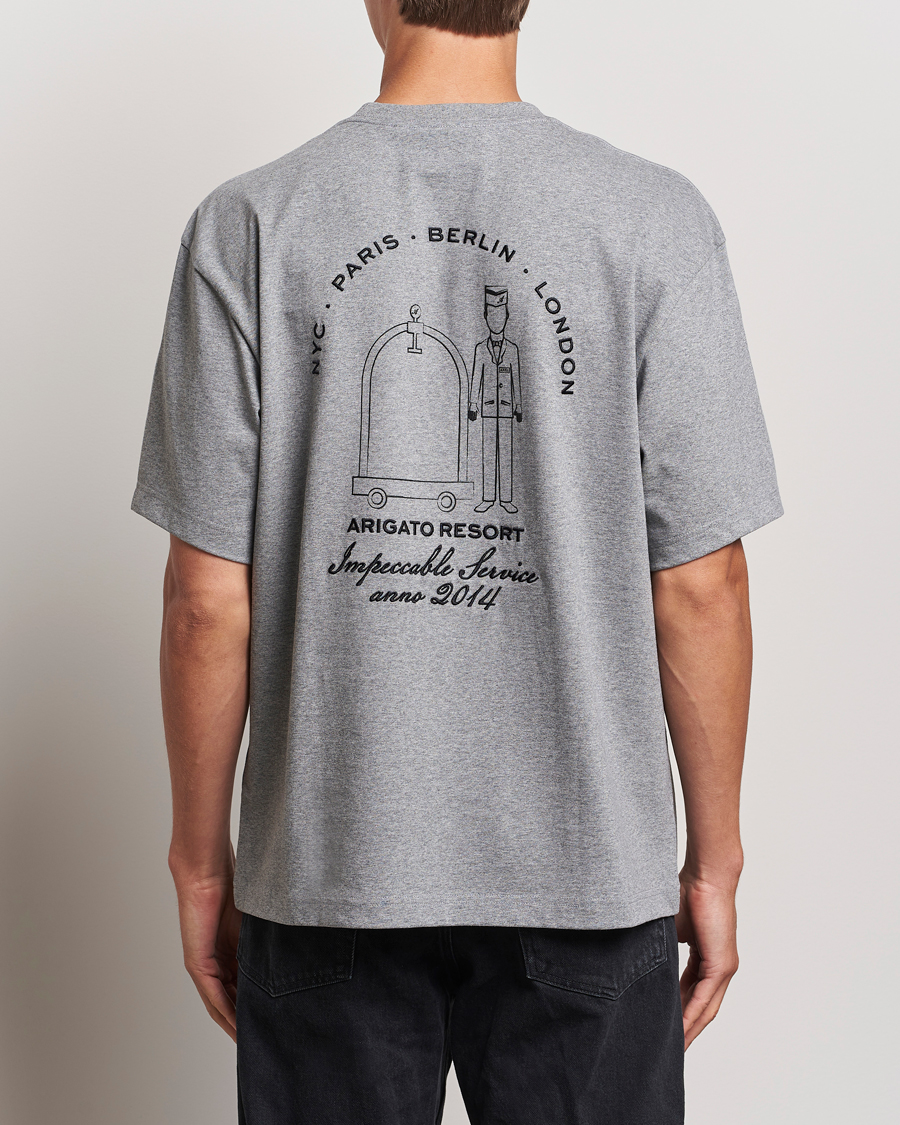 Herr | T-Shirts | Axel Arigato | Resort T-Shirt Grey Melange