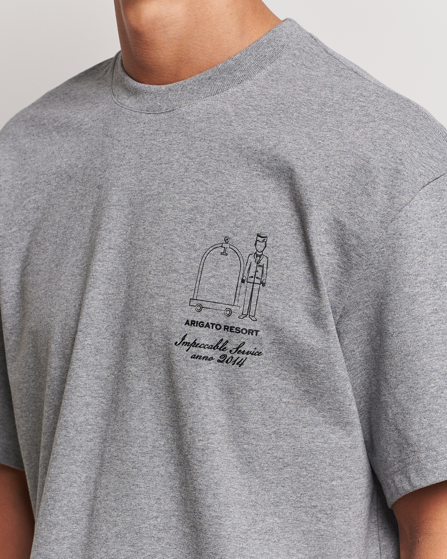 Herr | T-Shirts | Axel Arigato | Resort T-Shirt Grey Melange