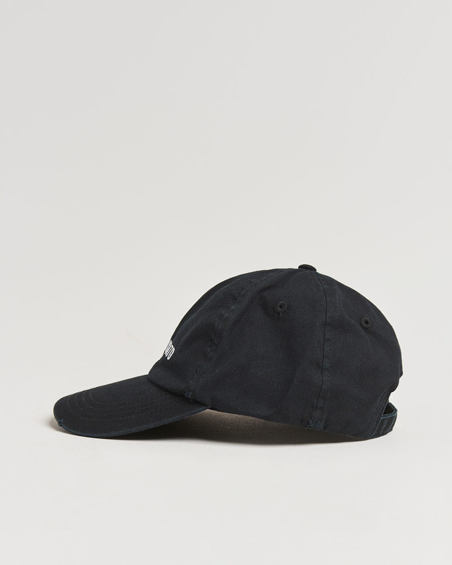 Herr | Axel Arigato AA Logo Cap Washed Black | Axel Arigato | AA Logo Cap Washed Black