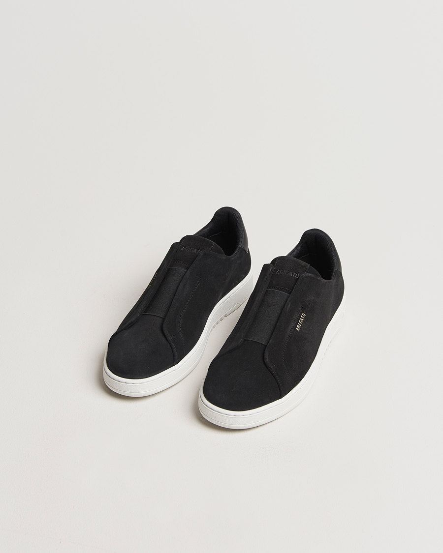 Herr | Sneakers | Axel Arigato | Dice Laceless Suede Sneaker Black