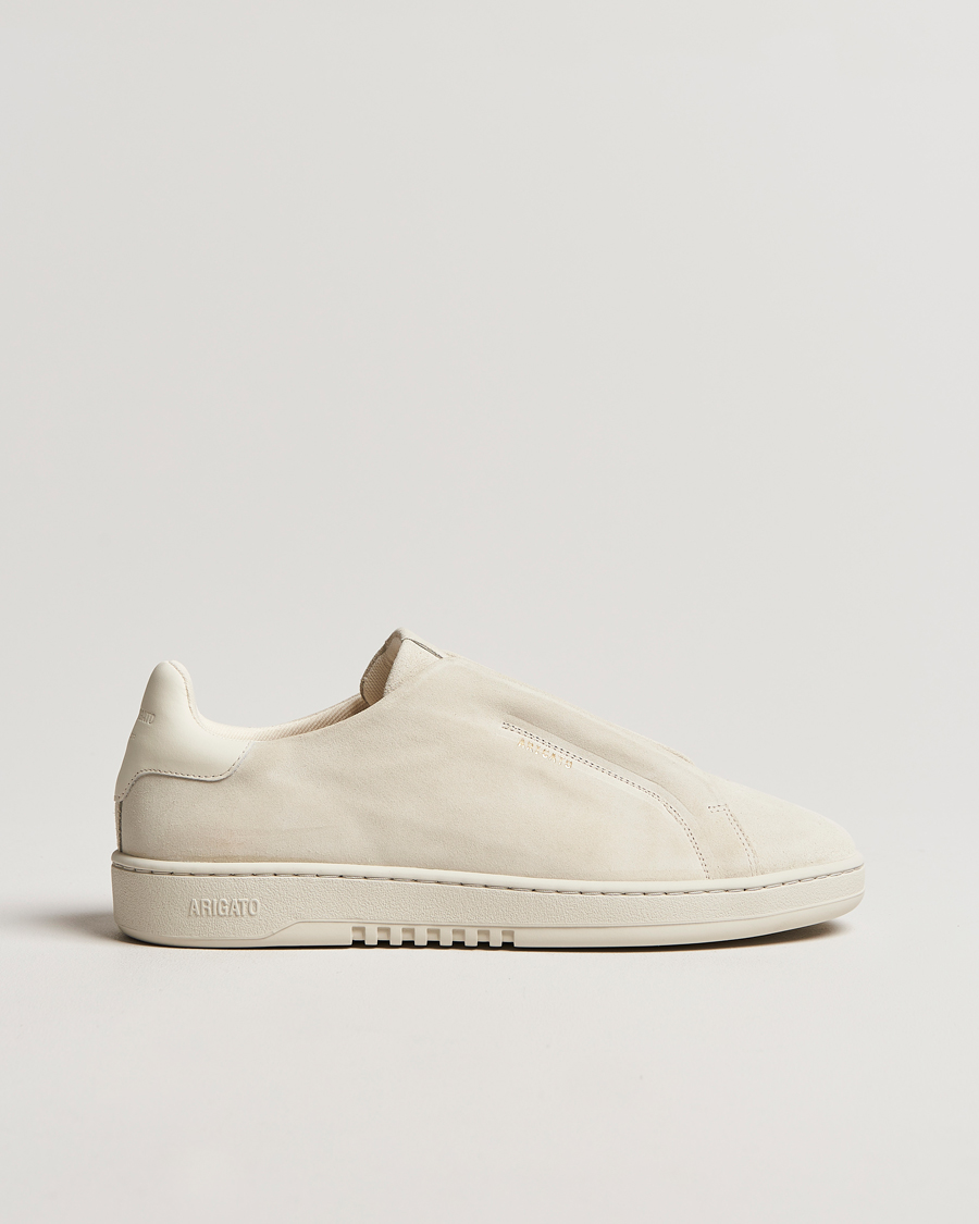 Herr | Sneakers | Axel Arigato | Dice Laceless Suede Sneaker Off White