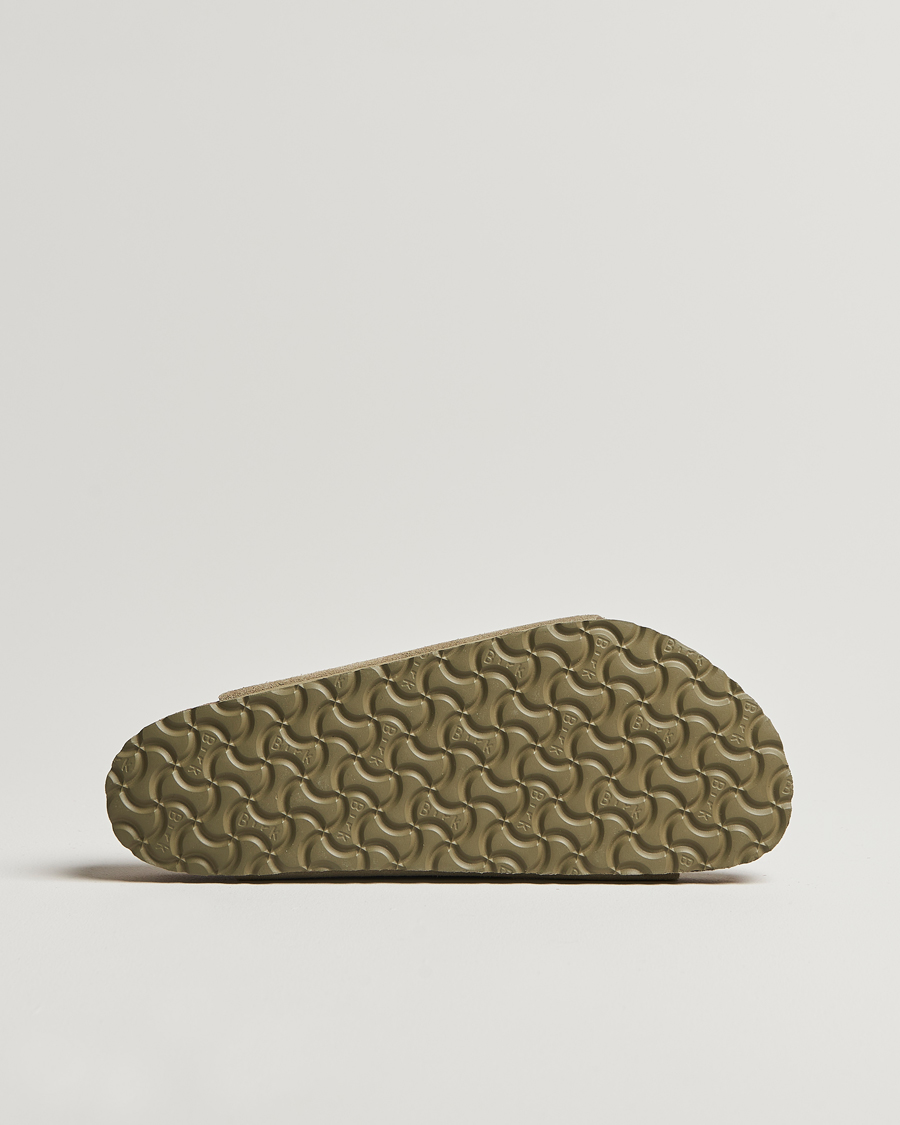 Herr | Sandaler & Tofflor | BIRKENSTOCK | Arizona Soft Footbed Faded Khaki Suede