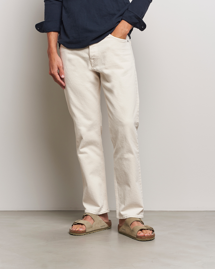Herr | Sandaler & Tofflor | BIRKENSTOCK | Arizona Soft Footbed Faded Khaki Suede