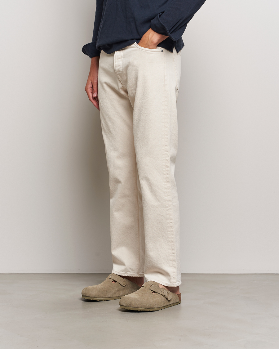 Herr | Sandaler & Tofflor | BIRKENSTOCK | Boston Classic Footbed Faded Khaki Suede