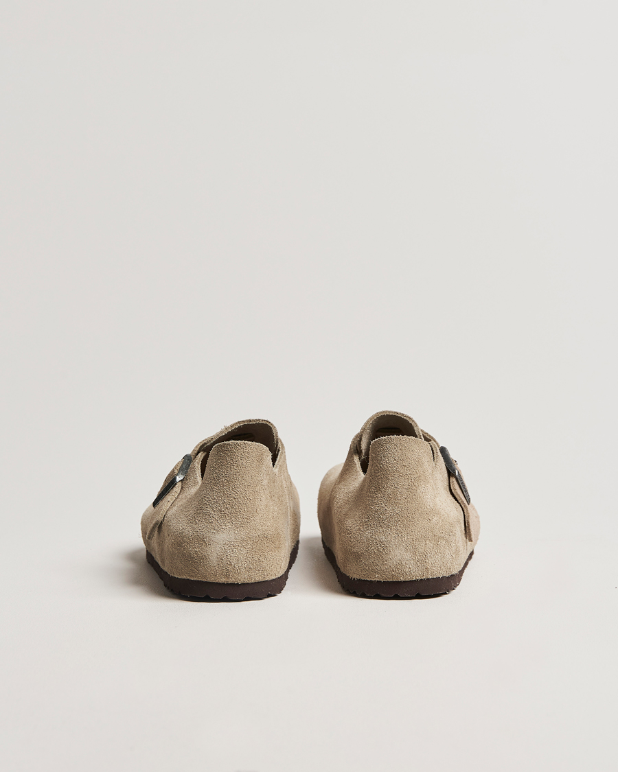 Herr | Sandaler & Tofflor | BIRKENSTOCK | London Suede Leather Taupe