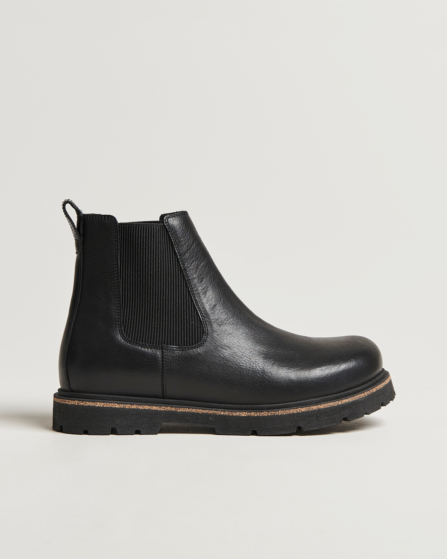 Herr | BIRKENSTOCK Highwood Chelsea Boot Black Leather | BIRKENSTOCK | Highwood Chelsea Boot Black Leather