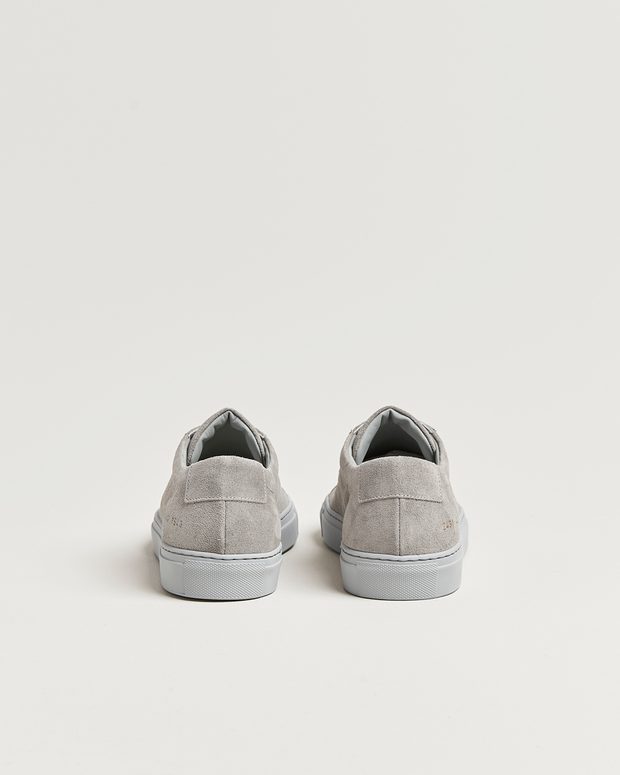 Herr | Common Projects Original Achilles Suede Sneaker Grey | Common Projects | Original Achilles Suede Sneaker Grey