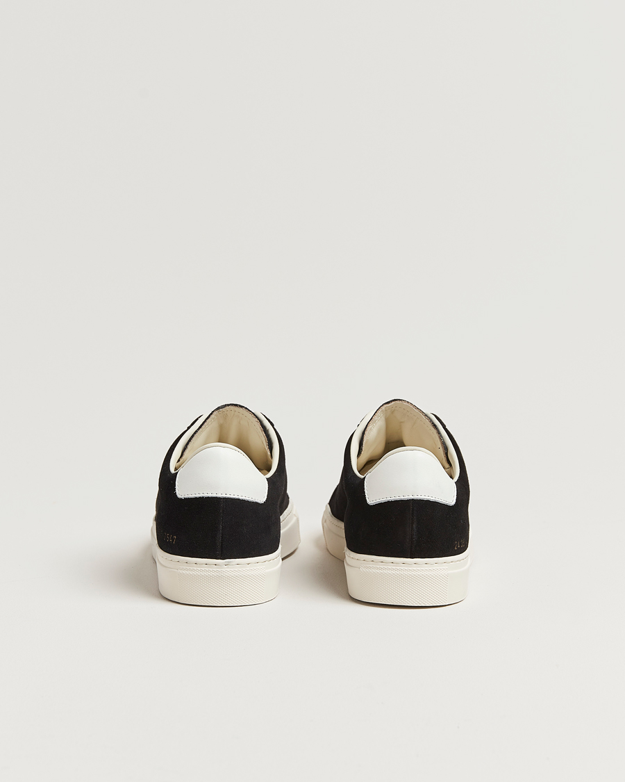 Herr | Common Projects Retro Suede Sneaker Black | Common Projects | Retro Suede Sneaker Black