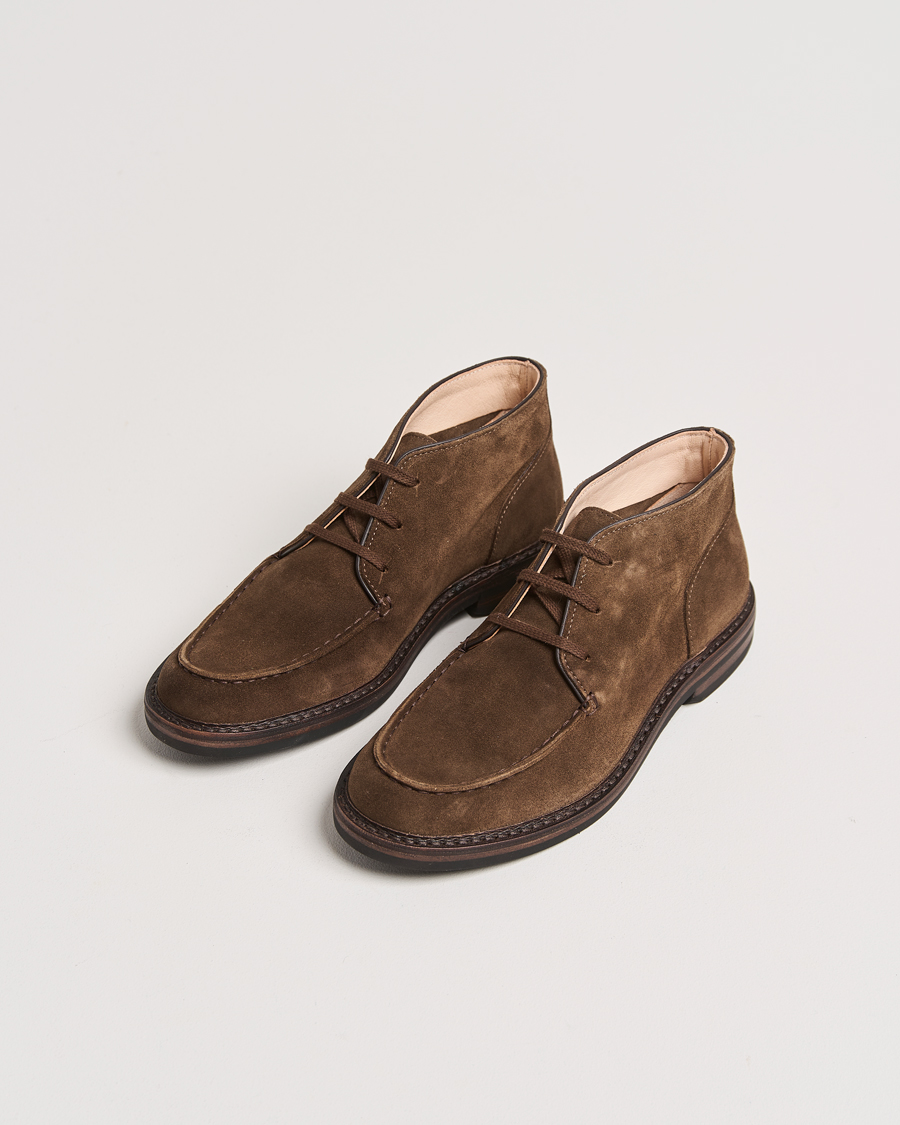 Herr | Astorflex Dukeflex Dainite Chukka Boot Dark Khaki Suede | Astorflex | Dukeflex Dainite Chukka Boot Dark Khaki Suede