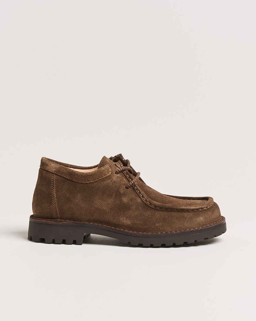 Herr | Astorflex Beenflex Rubber Sole Shoe Dark Khaki Suede | Astorflex | Beenflex Rubber Sole Shoe Dark Khaki Suede