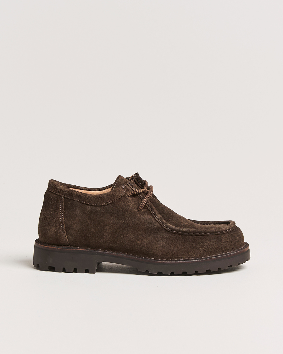 Herr | Astorflex Beenflex Rubber Sole Shoe Dark Brown Suede | Astorflex | Beenflex Rubber Sole Shoe Dark Brown Suede