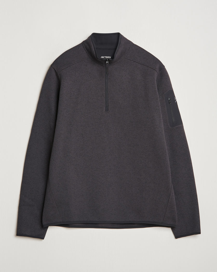 Herr | Tröjor | Arc'teryx | Covert Half Zip Black Heather