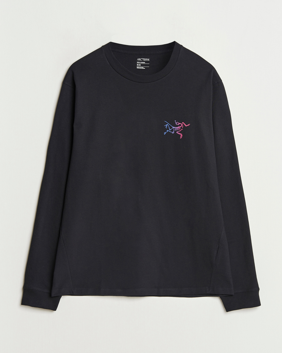 Herr | T-Shirts | Arc'teryx | Kragg Heavy Cotton Long Sleeve T-Shirt Black