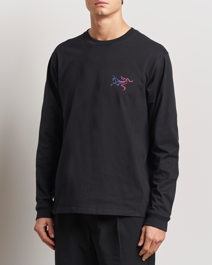 Herr | T-Shirts | Arc'teryx | Kragg Heavy Cotton Long Sleeve T-Shirt Black