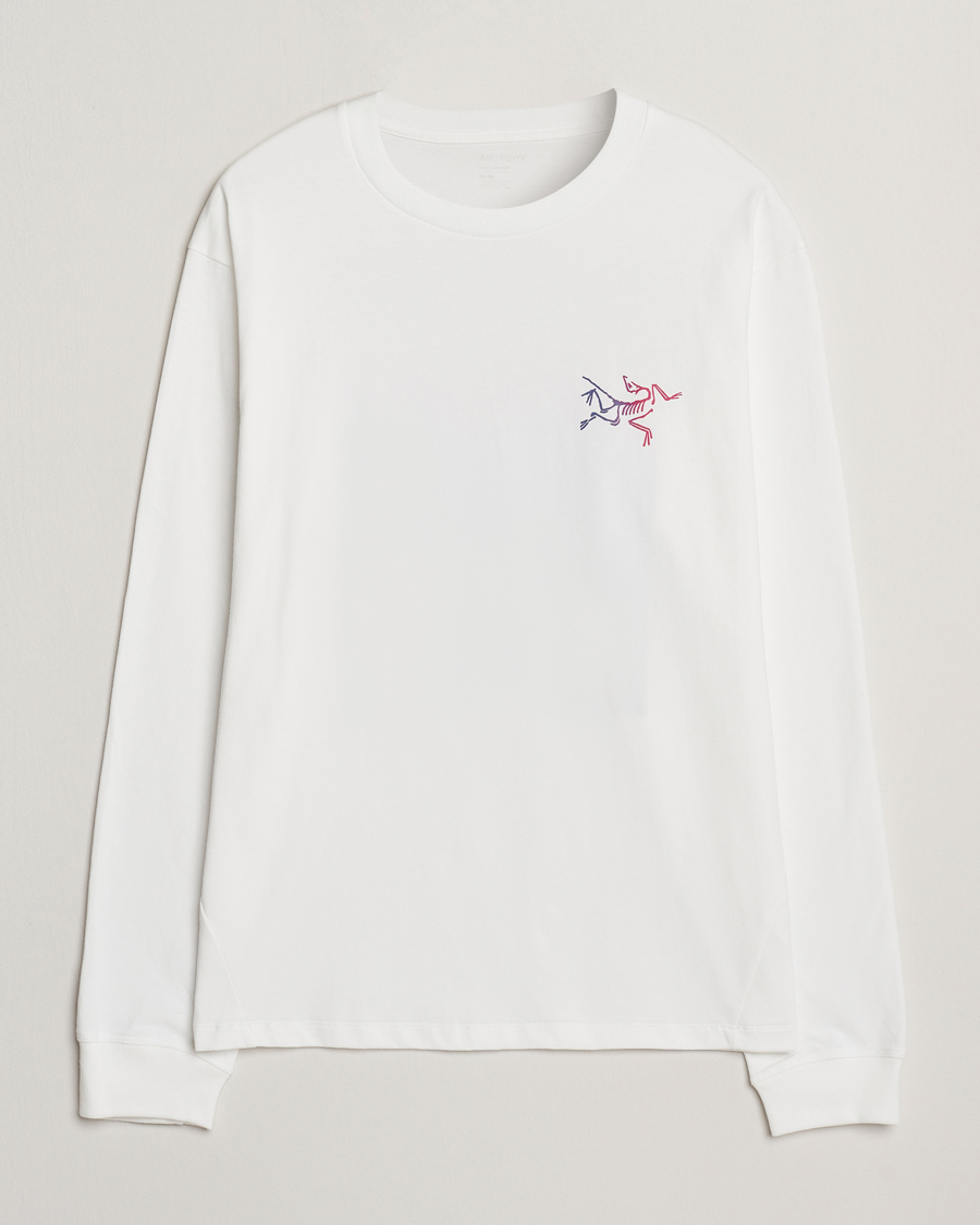 Herr | T-Shirts | Arc'teryx | Kragg Heavy Cotton Long Sleeve T-Shirt White