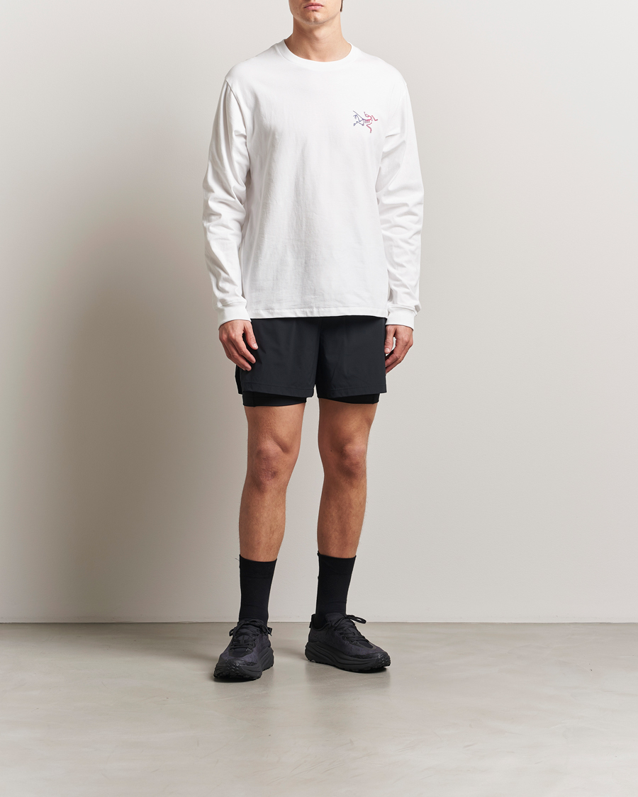 Herr | T-Shirts | Arc'teryx | Kragg Heavy Cotton Long Sleeve T-Shirt White