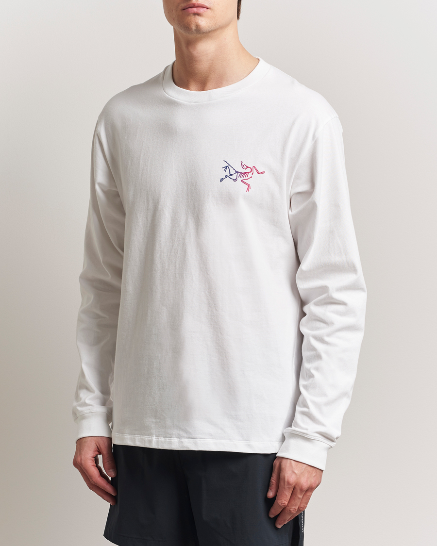 Herr | T-Shirts | Arc'teryx | Kragg Heavy Cotton Long Sleeve T-Shirt White