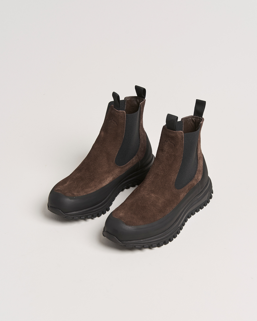 Herr | Diemme Ramon Vibram Sole Chelsea Boot Dark Brown Suede | Diemme | Ramon Vibram Sole Chelsea Boot Dark Brown Suede