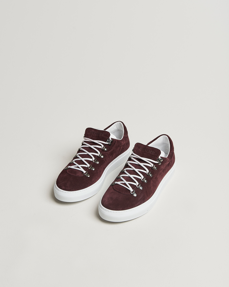Herr | Diemme Marostica Low Sneaker Dark Cherry Suede | Diemme | Marostica Low Sneaker Dark Cherry Suede