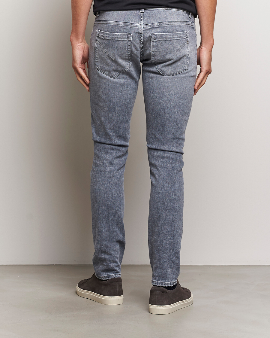Herr | Jeans | Dondup | George Light Distressed Jeans Light Grey