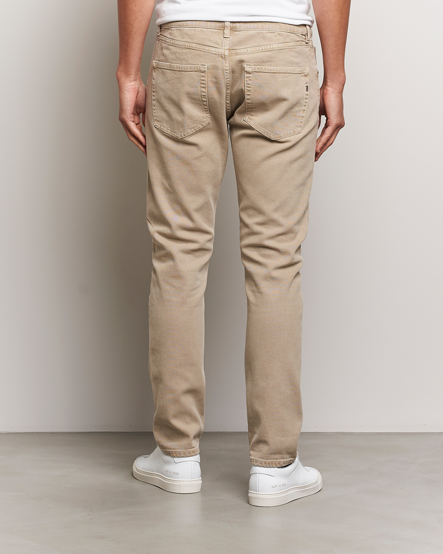 Herr | Byxor | Dondup | Icon 5-Pocket Pants Sand