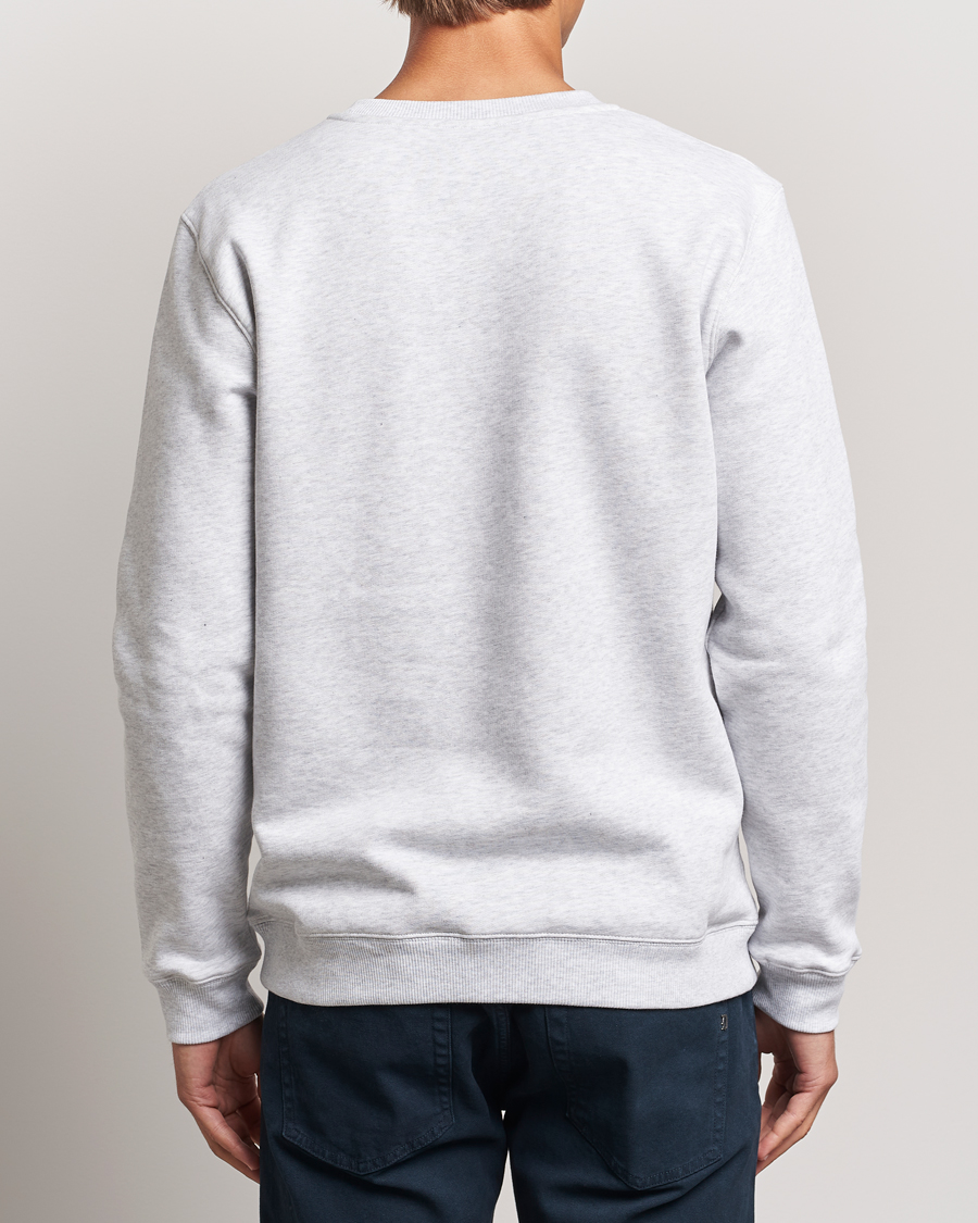 Herr | Tröjor | Dondup | Logo Crew Neck Sweatshirt Grey Melange