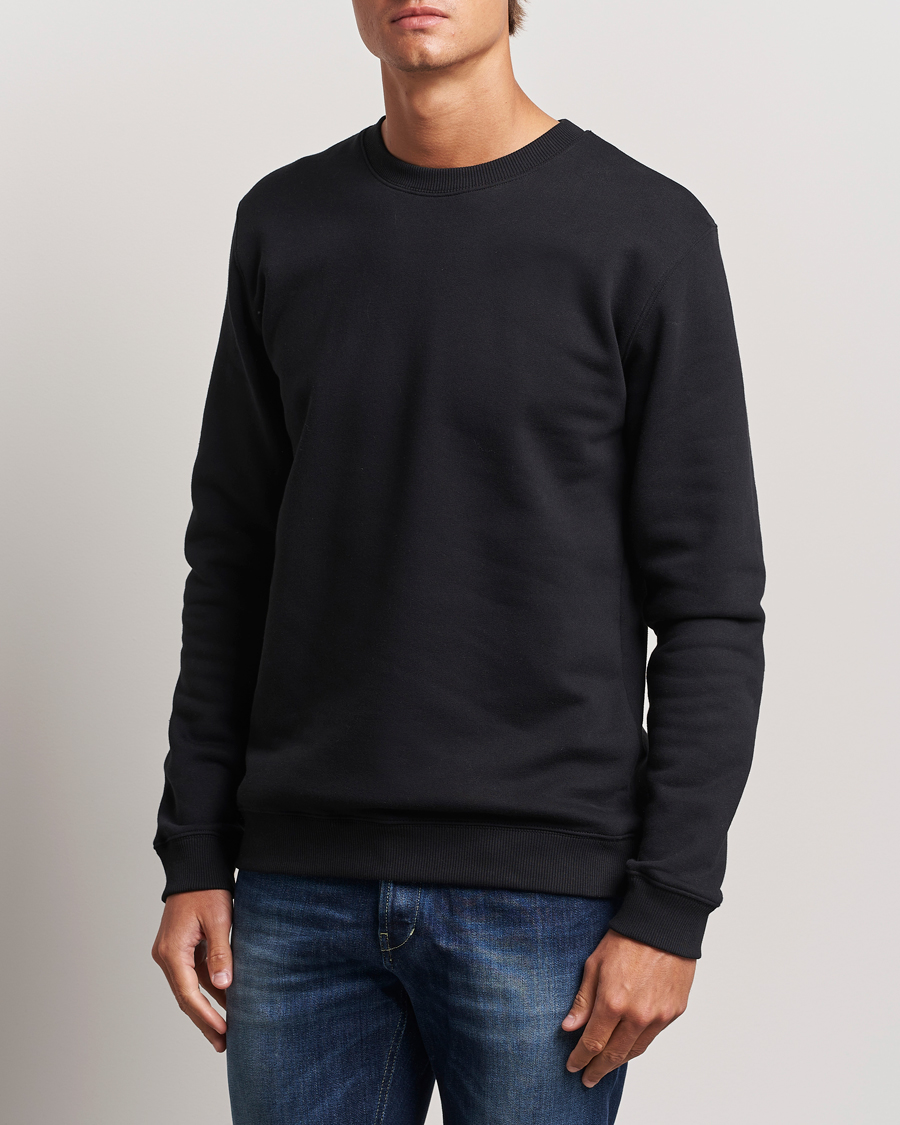 Herr | Tröjor | Dondup | Logo Crew Neck Sweatshirt Black