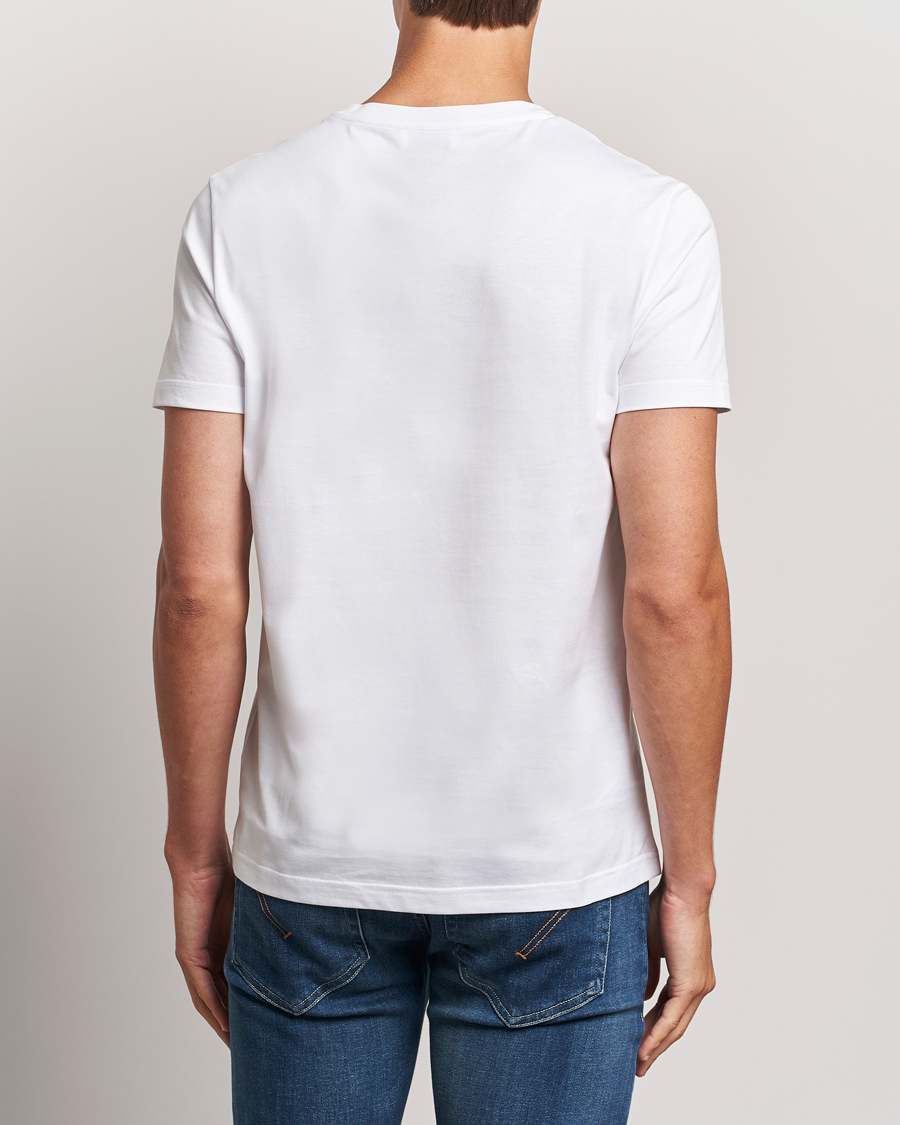 Herr | T-Shirts | Dondup | Logo Crew Neck T-Shirt White